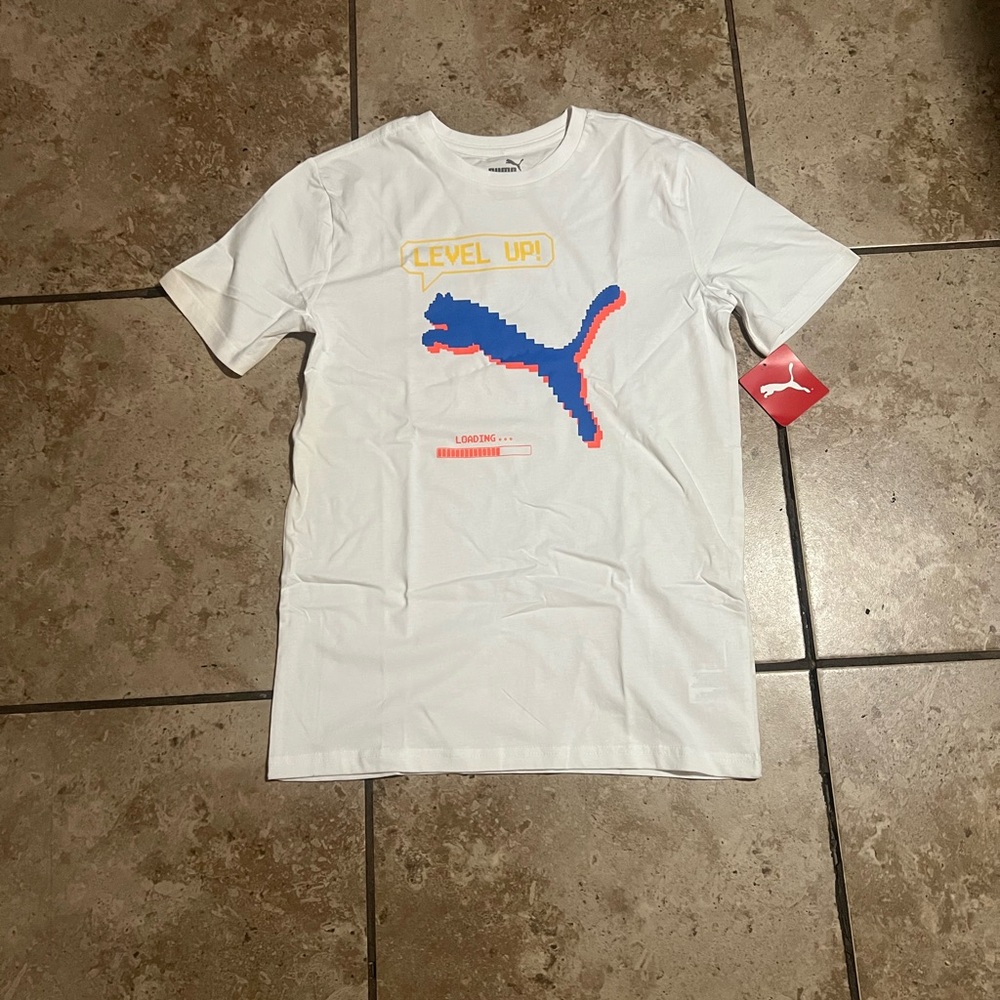 Puma Kids Level Up Graphic T-Shirt